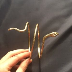 Gold Snake Bracelet